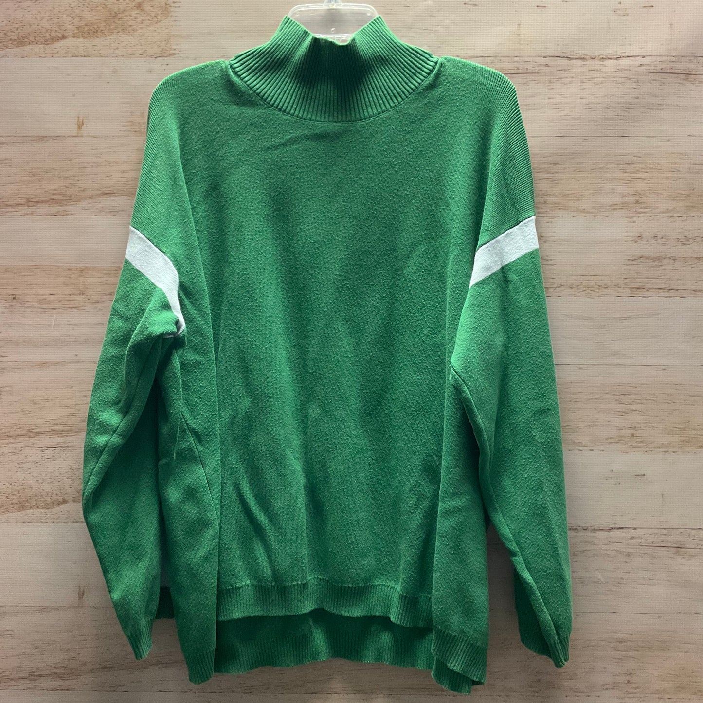 Sweater By Clothes Mentor In Green, Size: 2x