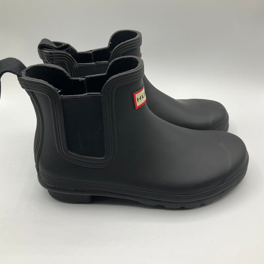 Black Boots Rain Hunter, Size 6
