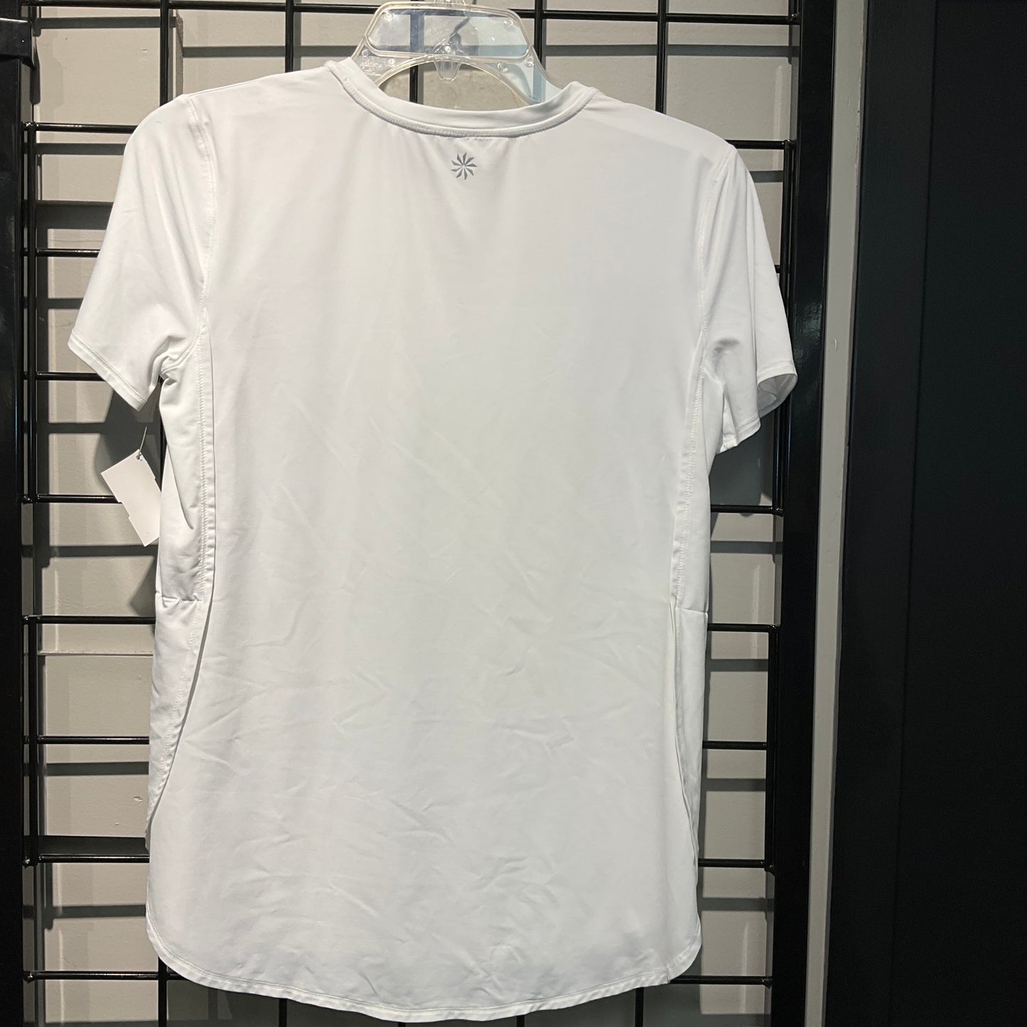 Athletic Top Short Sleeve By Athleta In White, Size: Xs