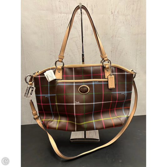 Handbag Designer By Coach, Size: Large