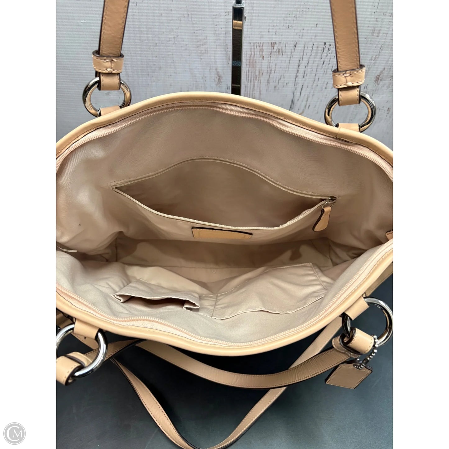 Handbag Designer By Coach, Size: Large