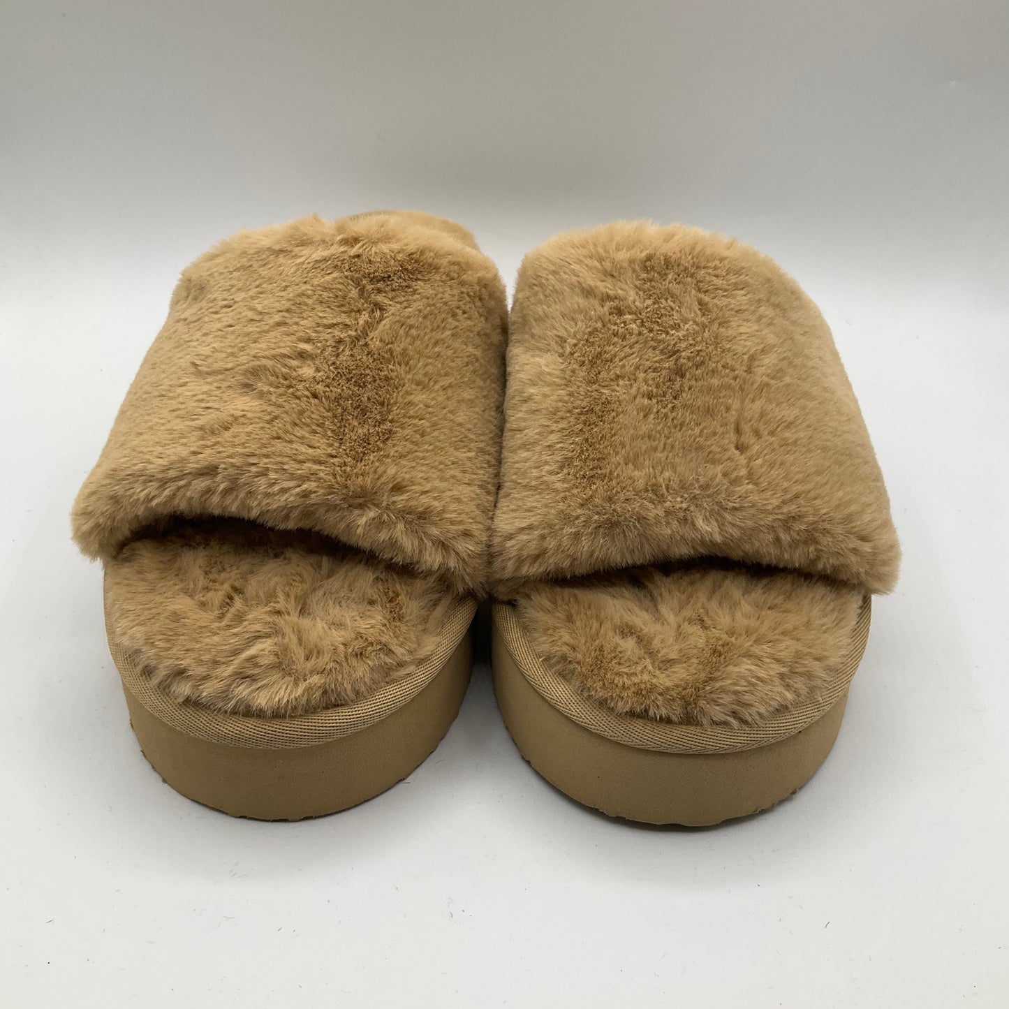 Slippers By Muk Luks In Tan size 7