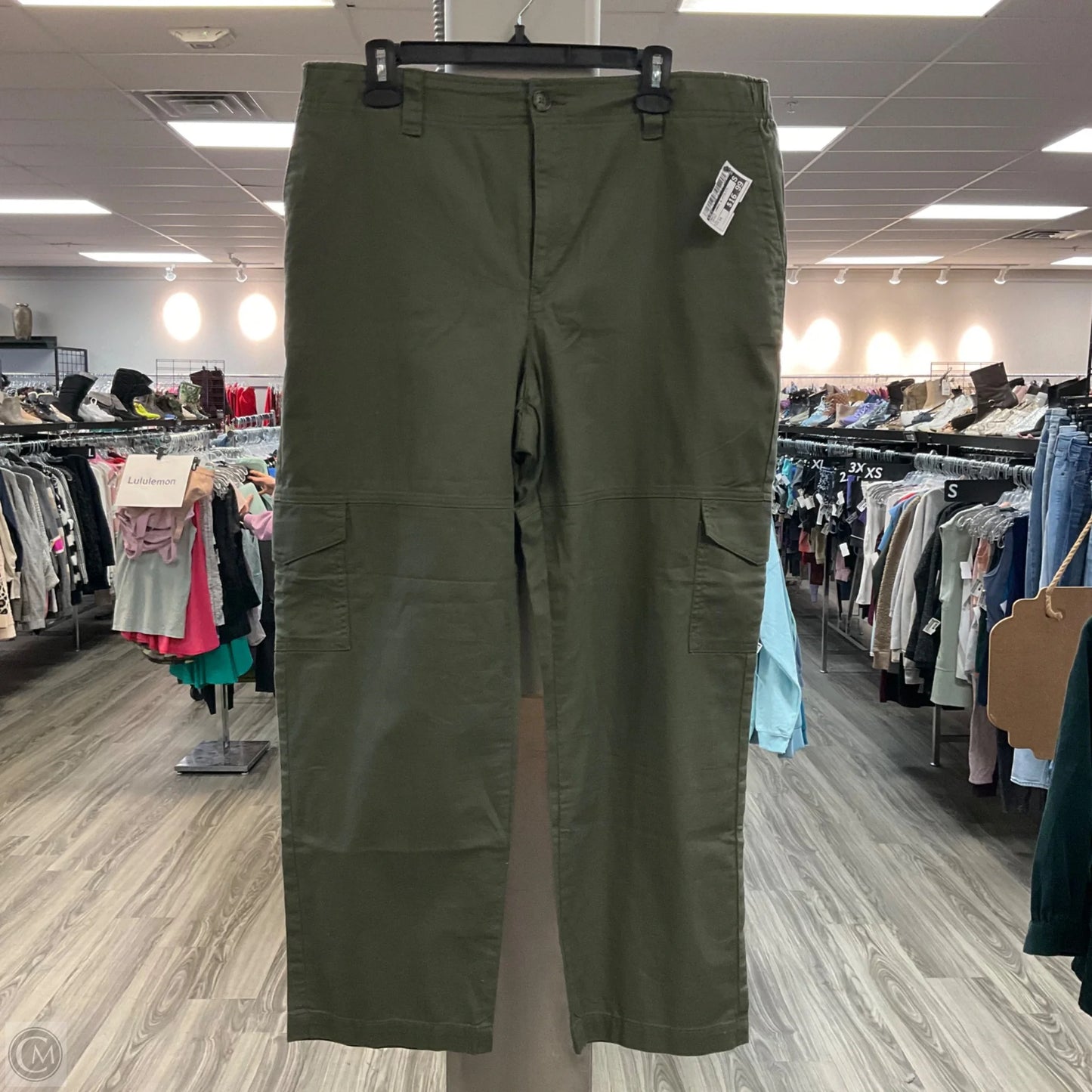 Pants Cargo & Utility By Loft In Green, Size: 14