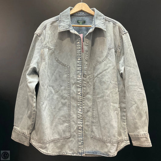 Jacket Denim By Wild Fable In Blue, Size: L