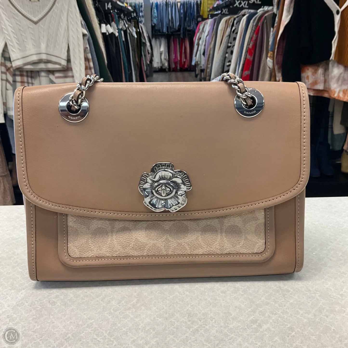 Handbag Designer By Coach, Size: Medium