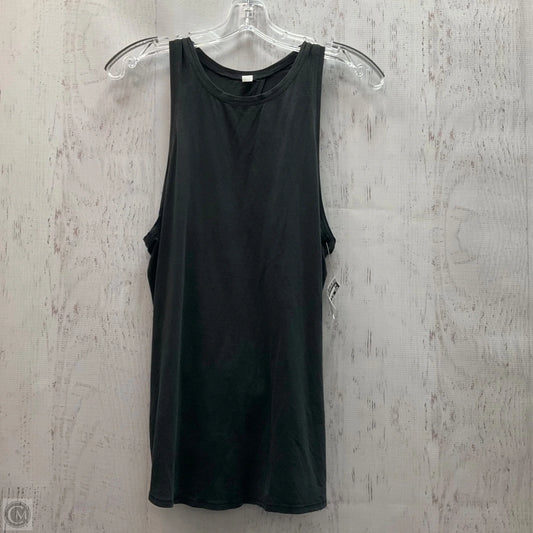 Athletic Tank Top By Lululemon In Black, Size: 10