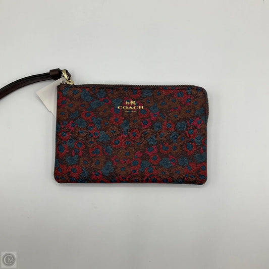 Wristlet Designer By Coach, Size: Small