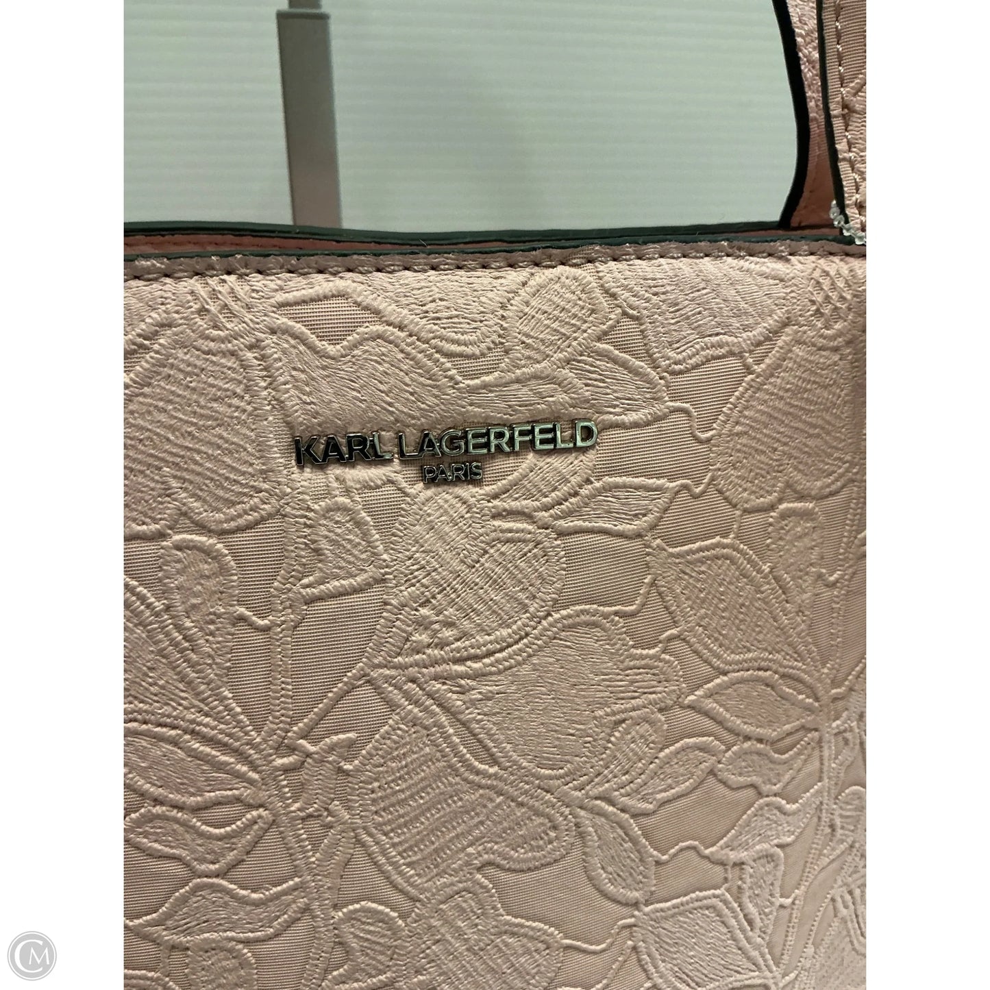 Handbag Designer By Karl Lagerfeld, Size: Large