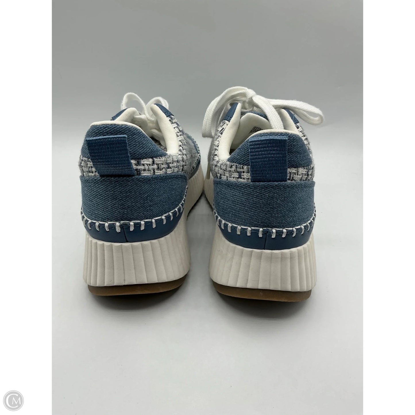 Shoes Sneakers By Universal Thread In Blue & White, Size: 7