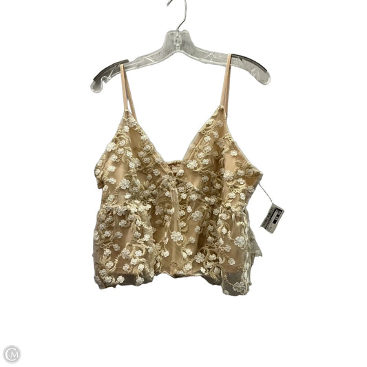 Top Sleeveless By Altard State In Beige, Size: Xl