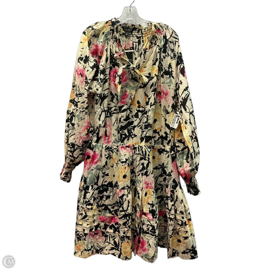 Dress Casual Short By Lauren By Ralph Lauren In Floral Print, Size: 16