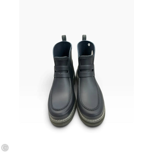 Boots Designer By Hunter In Navy, Size: 9