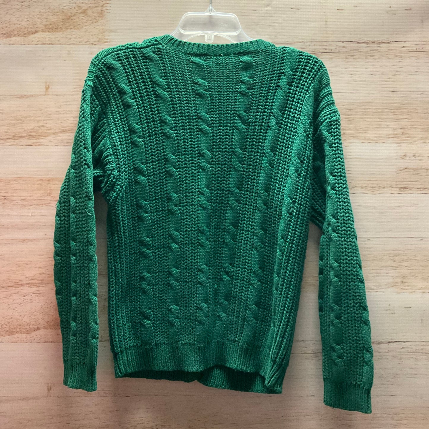 Cardigan By Clothes Mentor In Green, Size: S