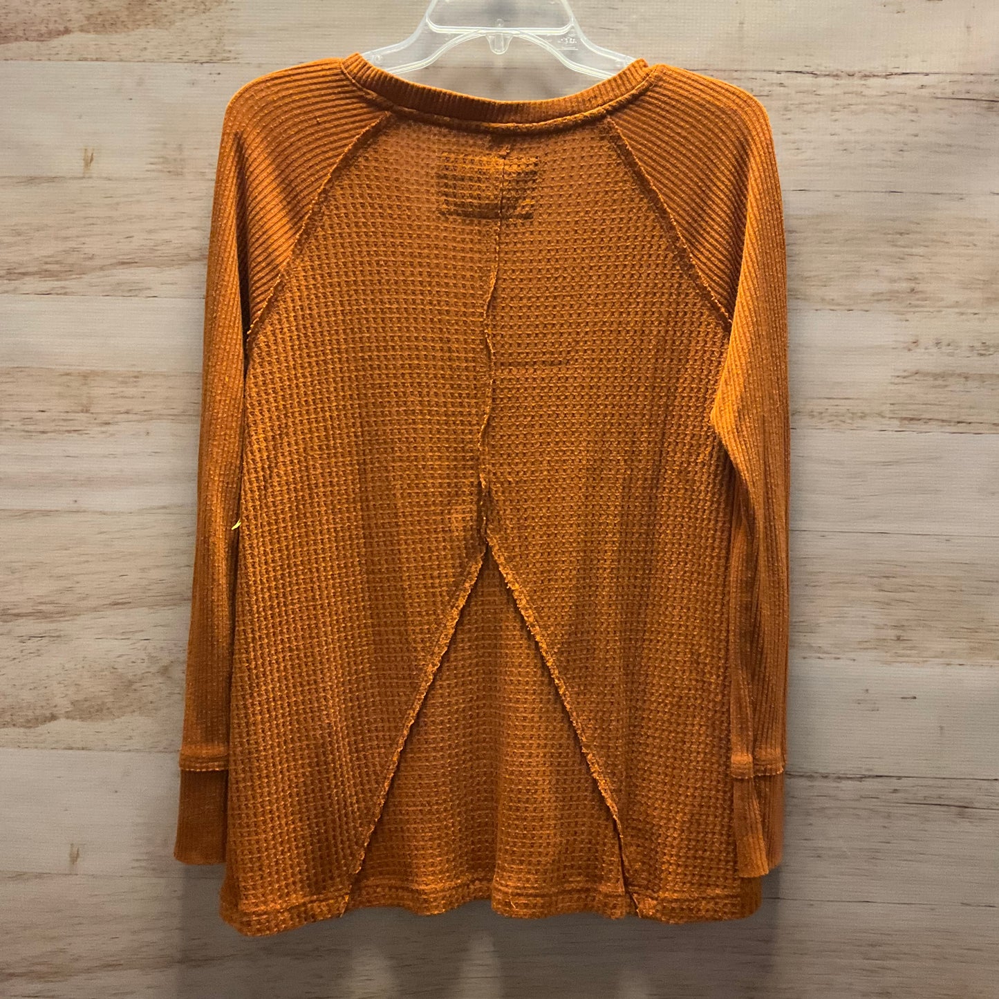 Top Long Sleeve By Maeve In Orange, Size: S