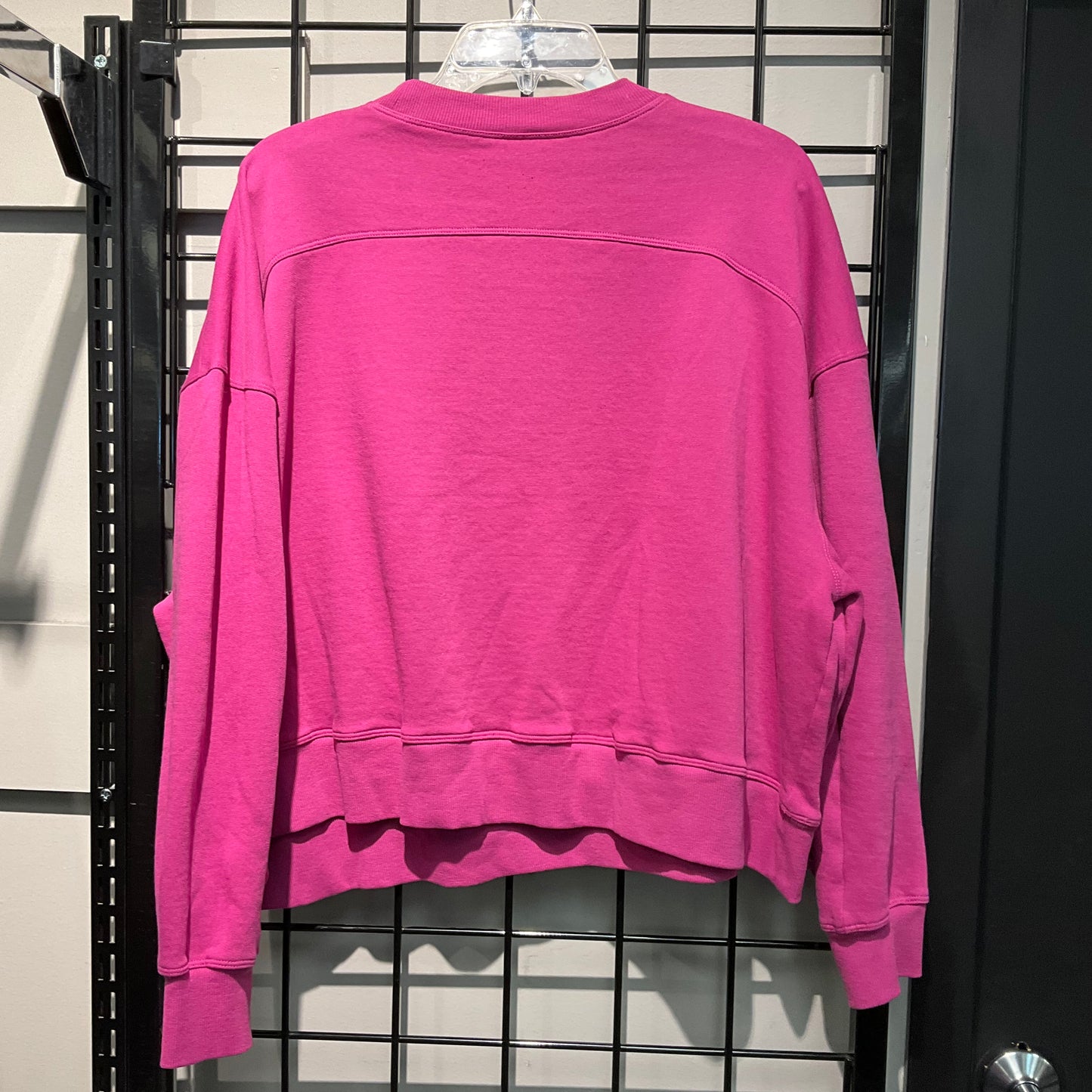 Sweatshirt Crewneck By Clothes Mentor In Pink, Size: Xl