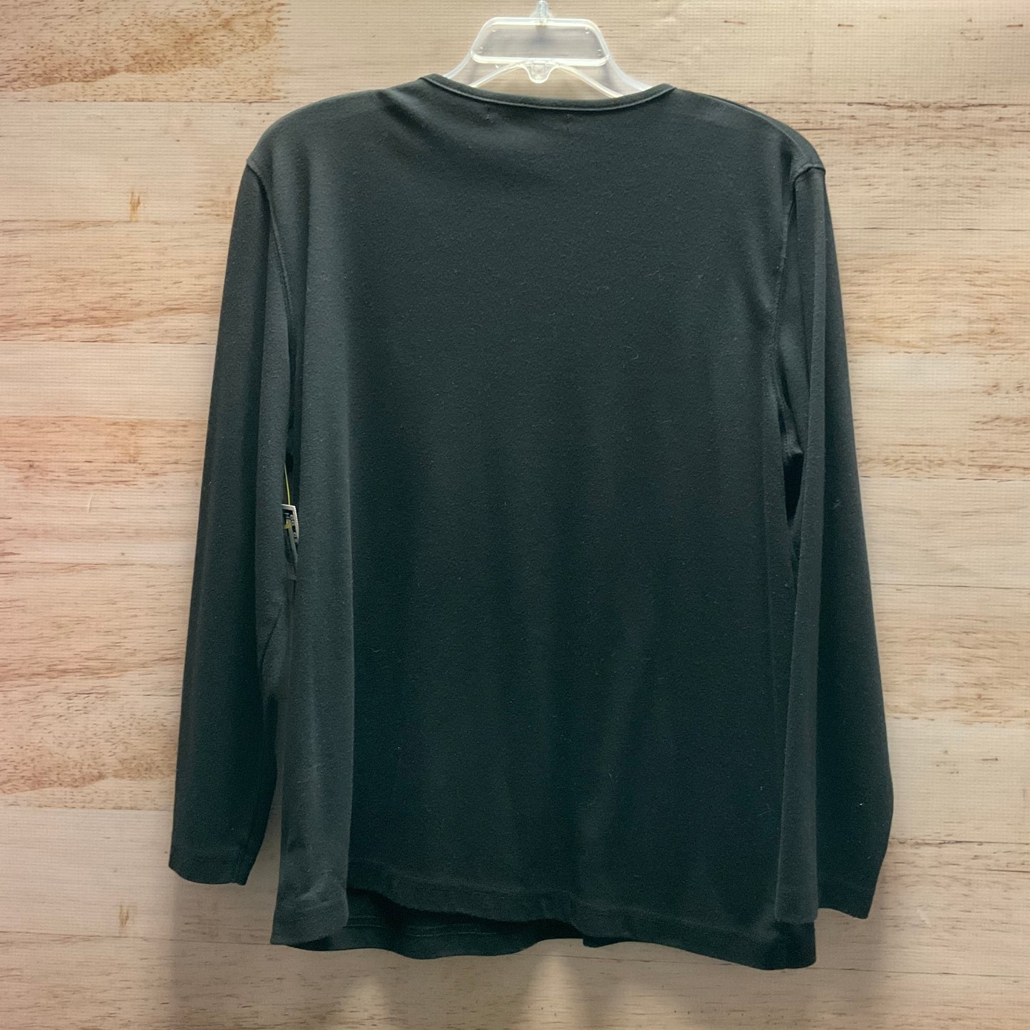 Top Long Sleeve Basic By Clothes Mentor In Black, Size: Xl