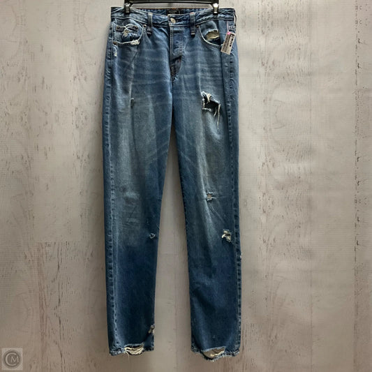 Jeans Boyfriend By Abercrombie And Fitch In Blue Denim, Size: 4