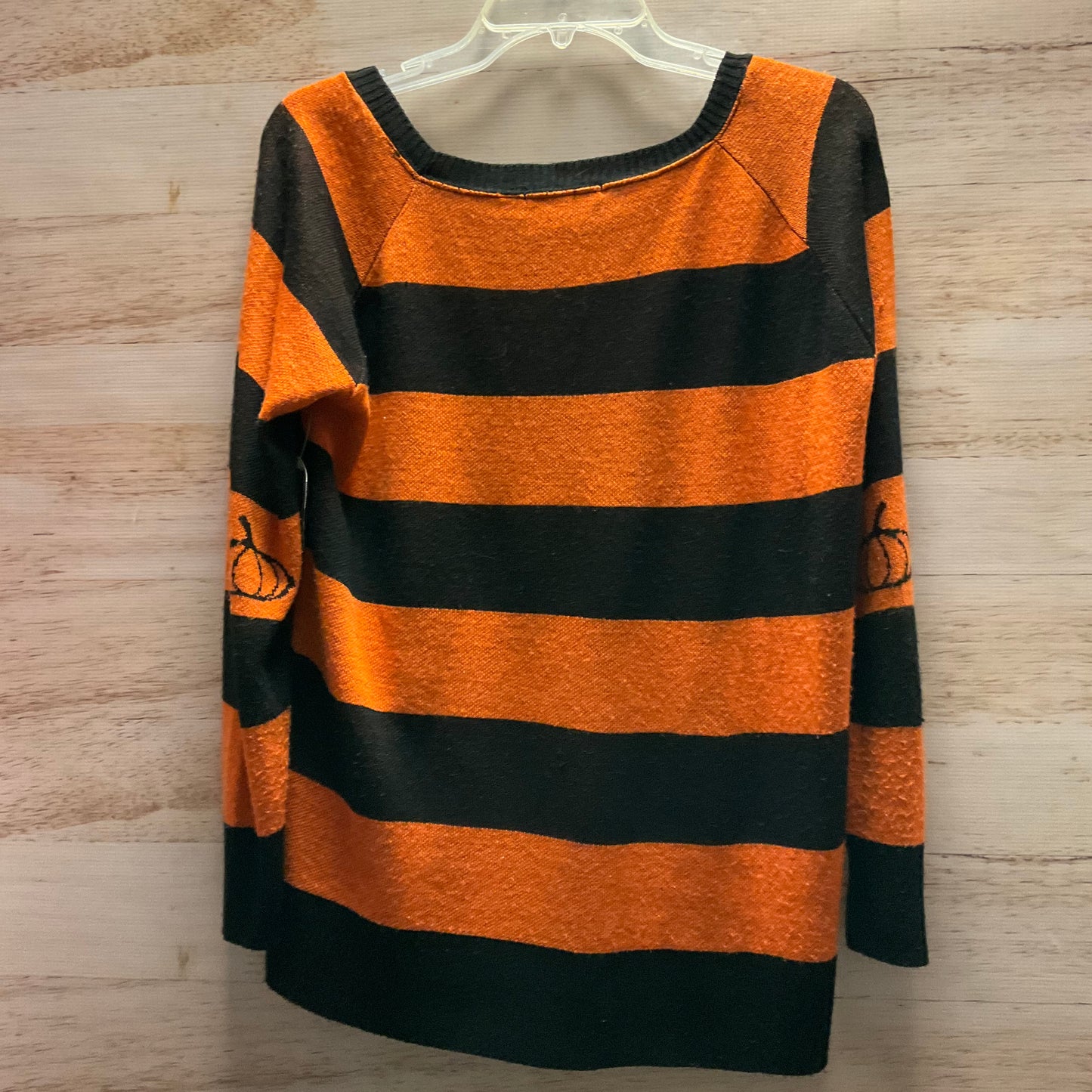 Sweater By Absolutely In Black & Orange, Size: Xl