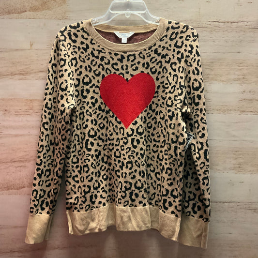 SWEATER TIME AND TRU in ANIMAL PRINT, Size: 12