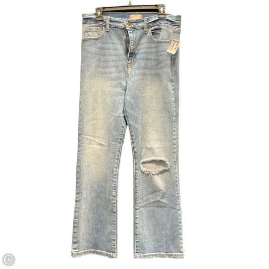 Jeans Straight By Altard State In Blue Denim, Size: 10