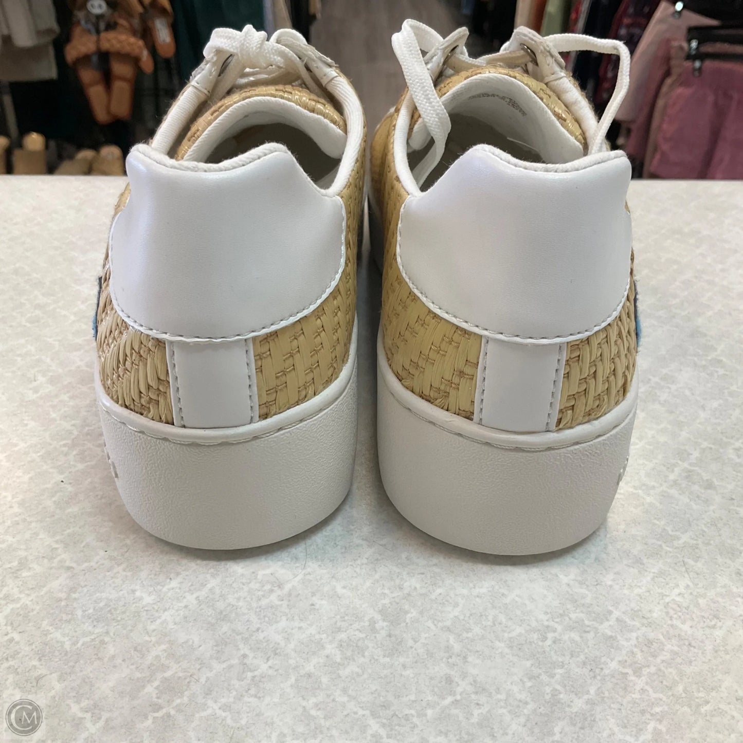 Shoes Designer By Michael Kors In Tan, Size: 7