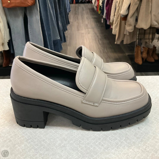 Shoes Heels Platform By Shu Shop In Taupe, Size: 8.5