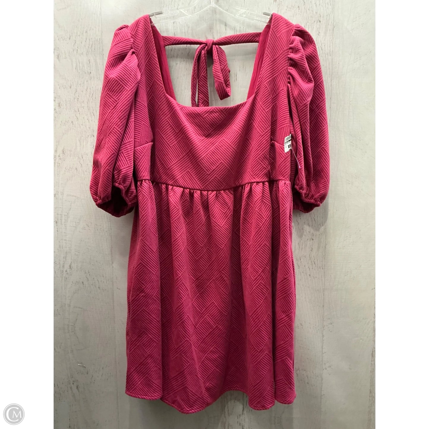 Dress Casual Short By Altard State In Pink, Size: 2x