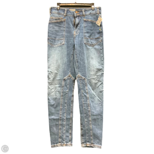 Jeans Straight By Pilcro In Blue Denim, Size: 6
