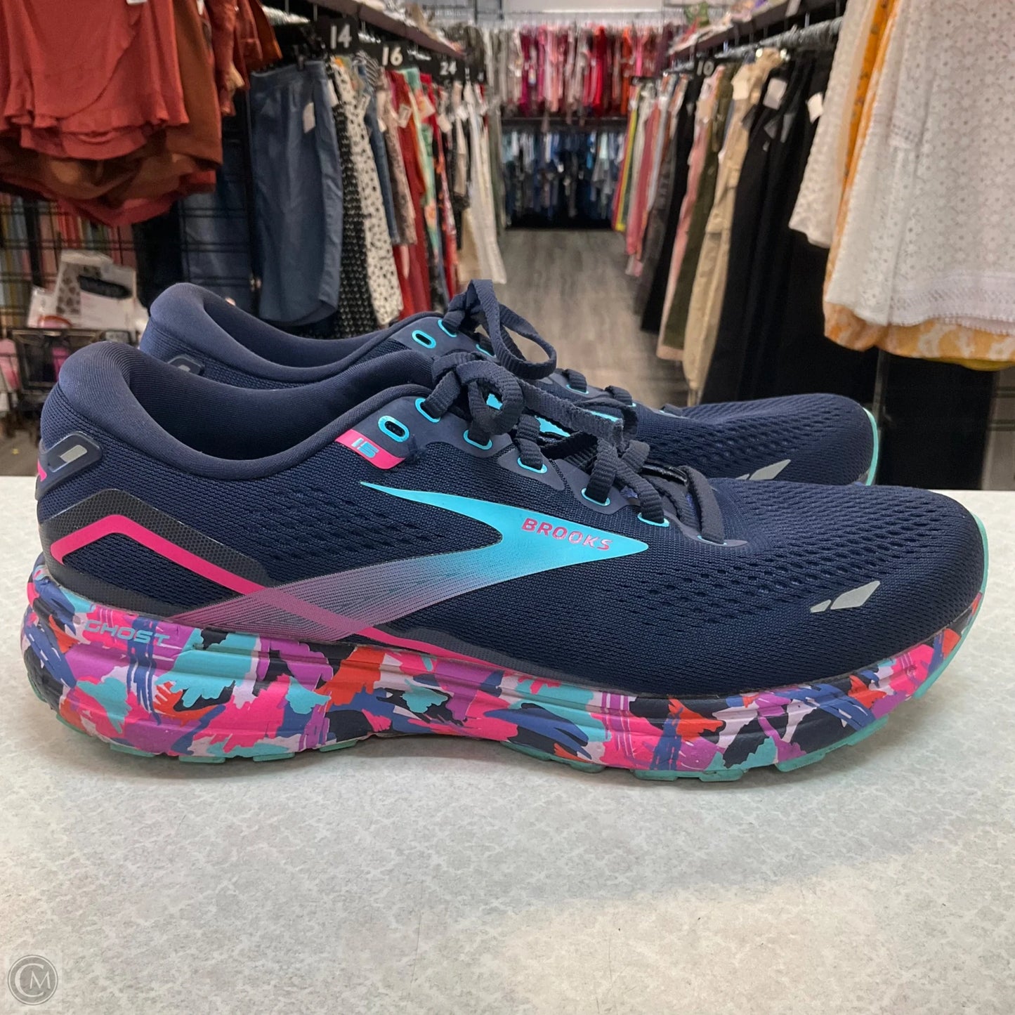 Shoes Athletic By Brooks In Blue, Size: 9.5