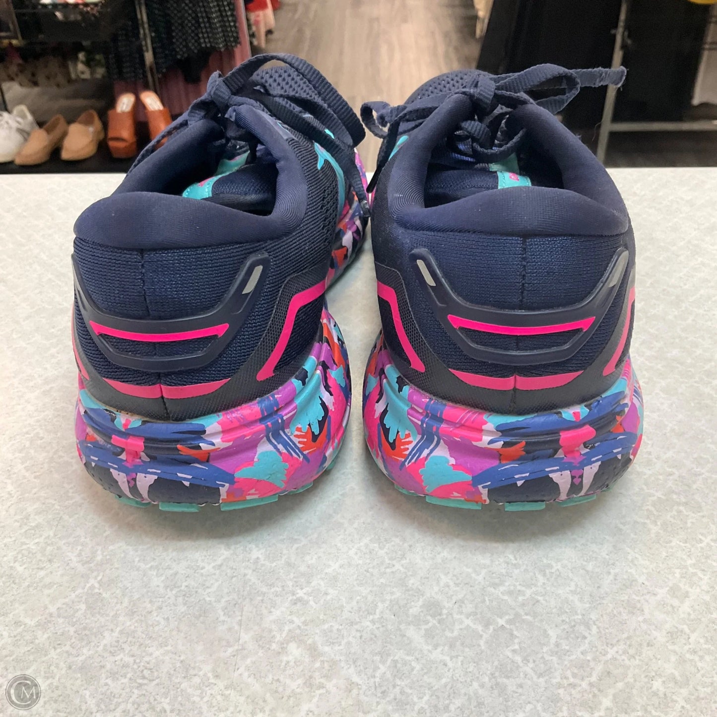 Shoes Athletic By Brooks In Blue, Size: 9.5