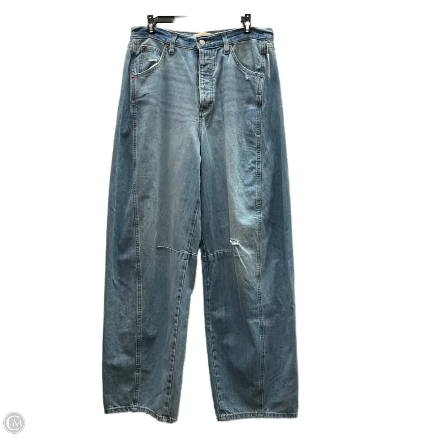 Jeans Wide Leg By Universal Thread In Blue Denim, Size: 8