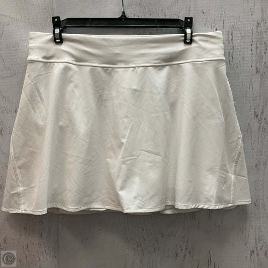Athletic Skort By Lululemon In White, Size: 10