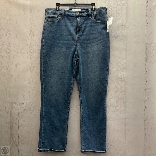 Jeans Boot Cut By Willow & Root In Blue Denim, Size: 12