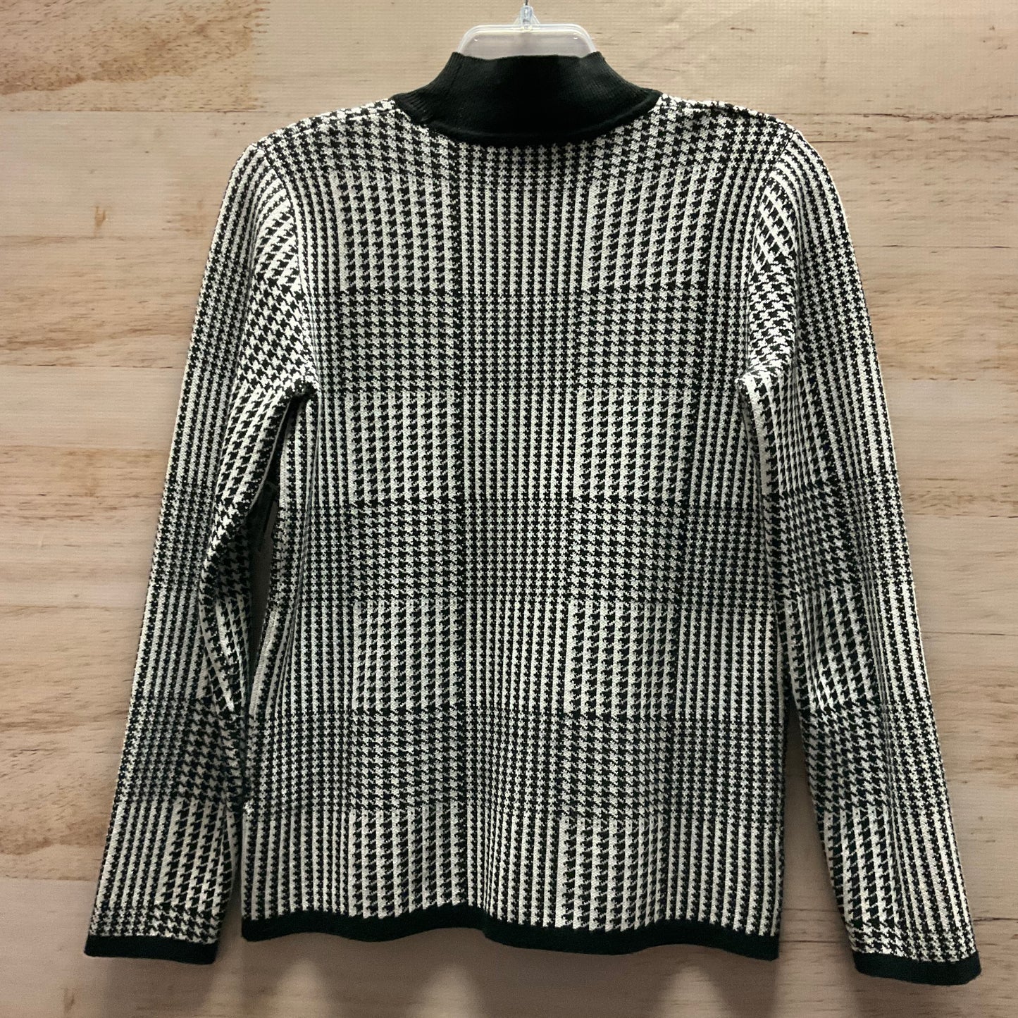 Sweater By T Tahari In Black & White, Size: S