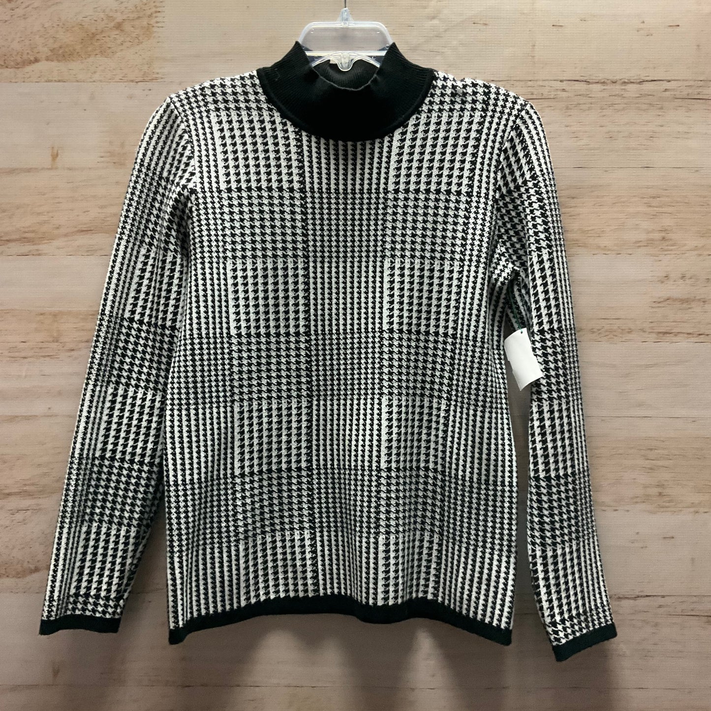 Sweater By T Tahari In Black & White, Size: S