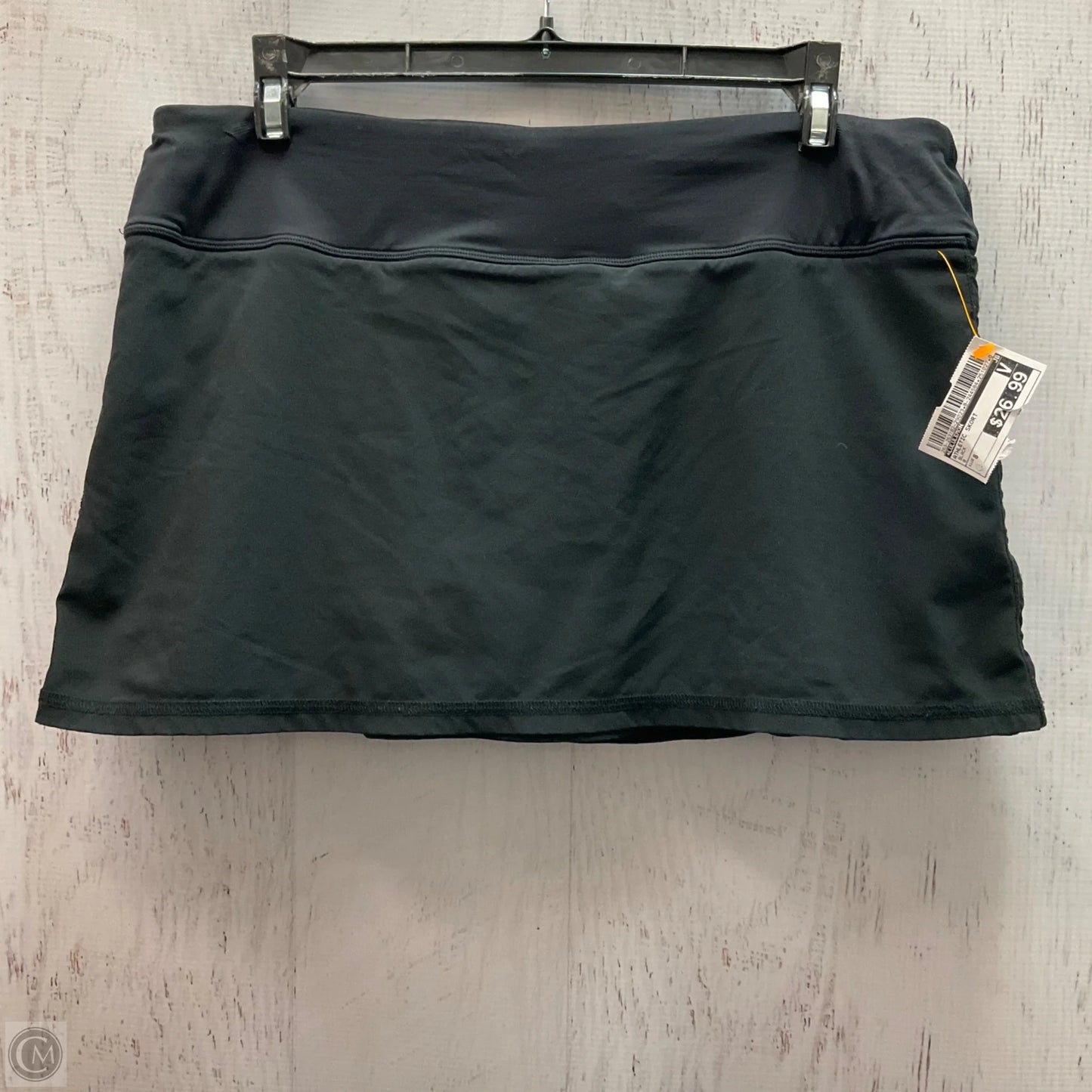 Athletic Skort By Lululemon In Black, Size: 8