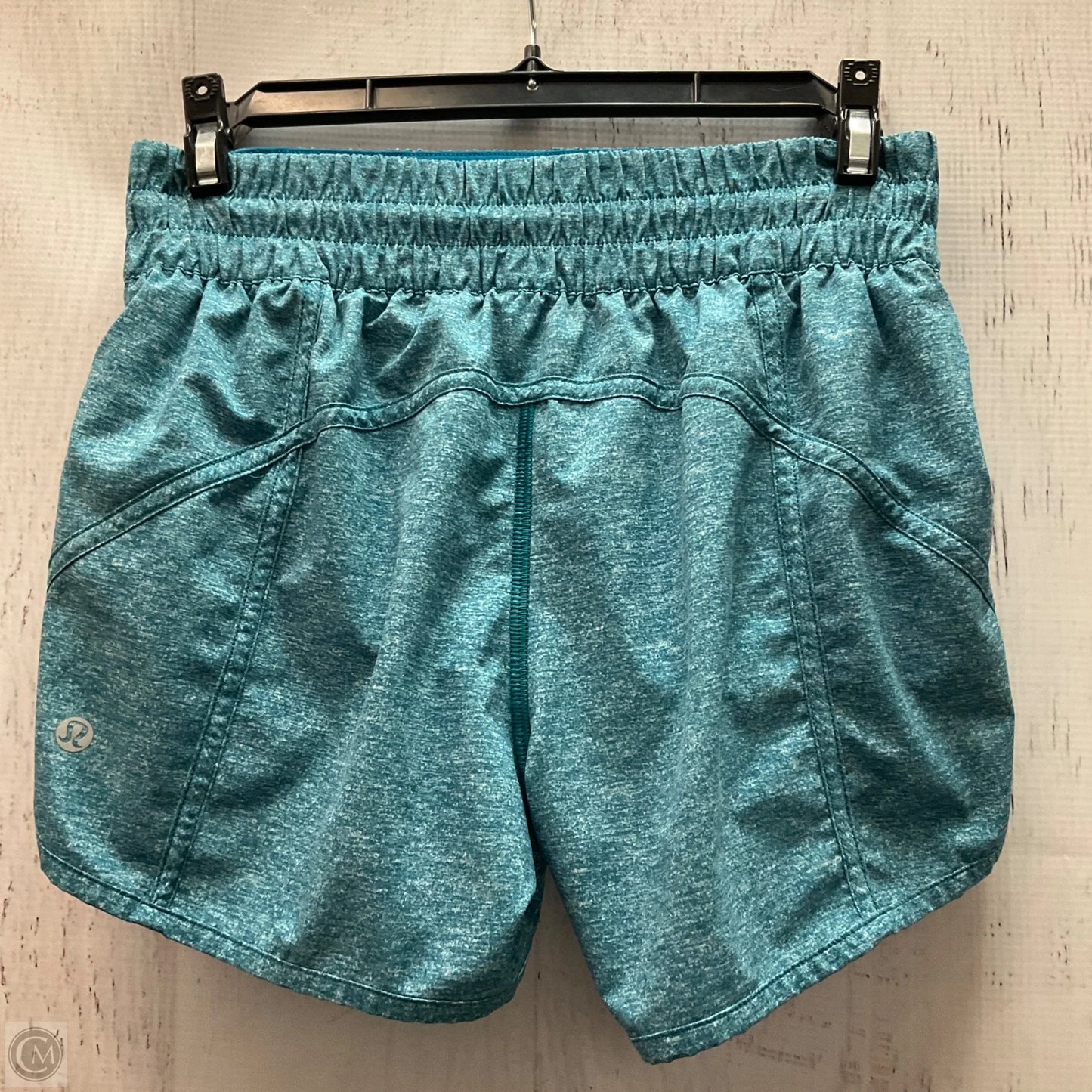 Athletic Shorts By Lululemon In Blue, Size: 6