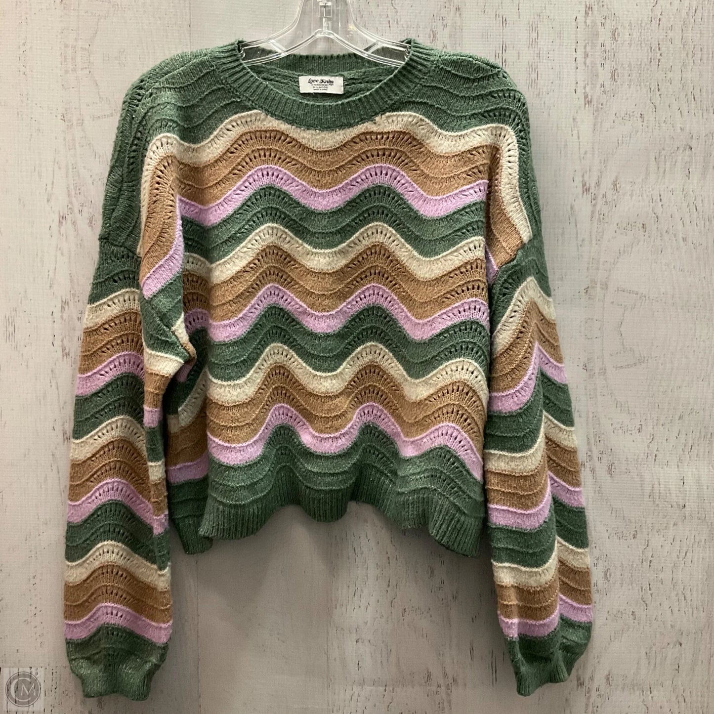 Sweater By Clothes Mentor In Multi-colored, Size: Xl