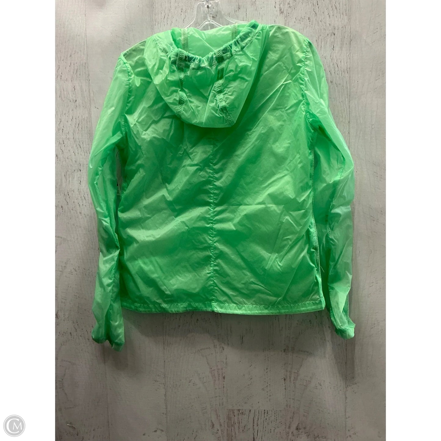 Athletic Jacket By Lululemon In Green, Size: 8