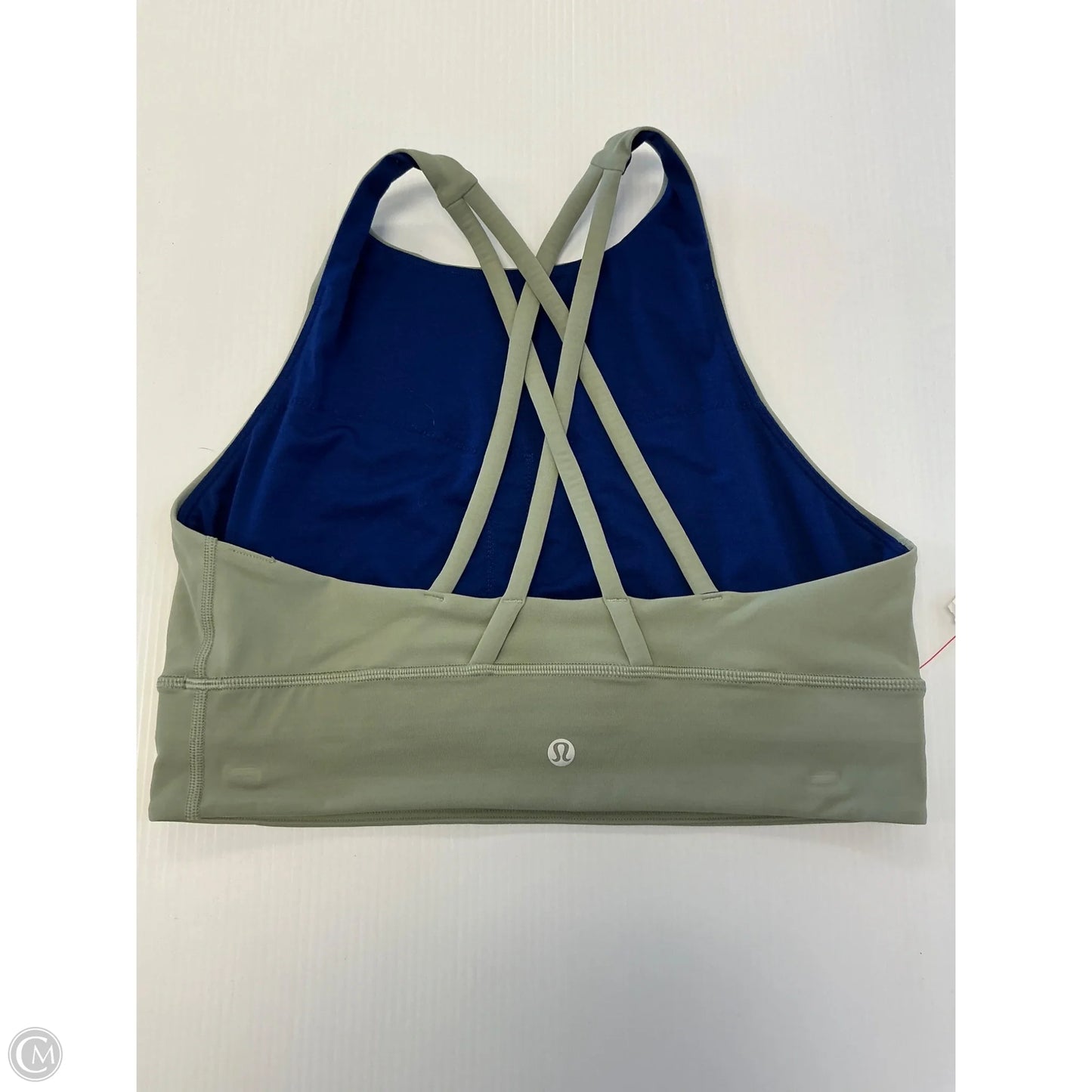 Athletic Bra By Lululemon In Green, Size: 10