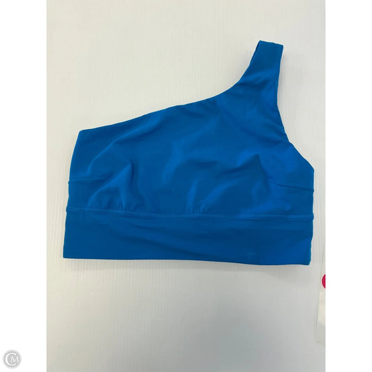 Athletic Bra By Lululemon In Blue, Size: 6