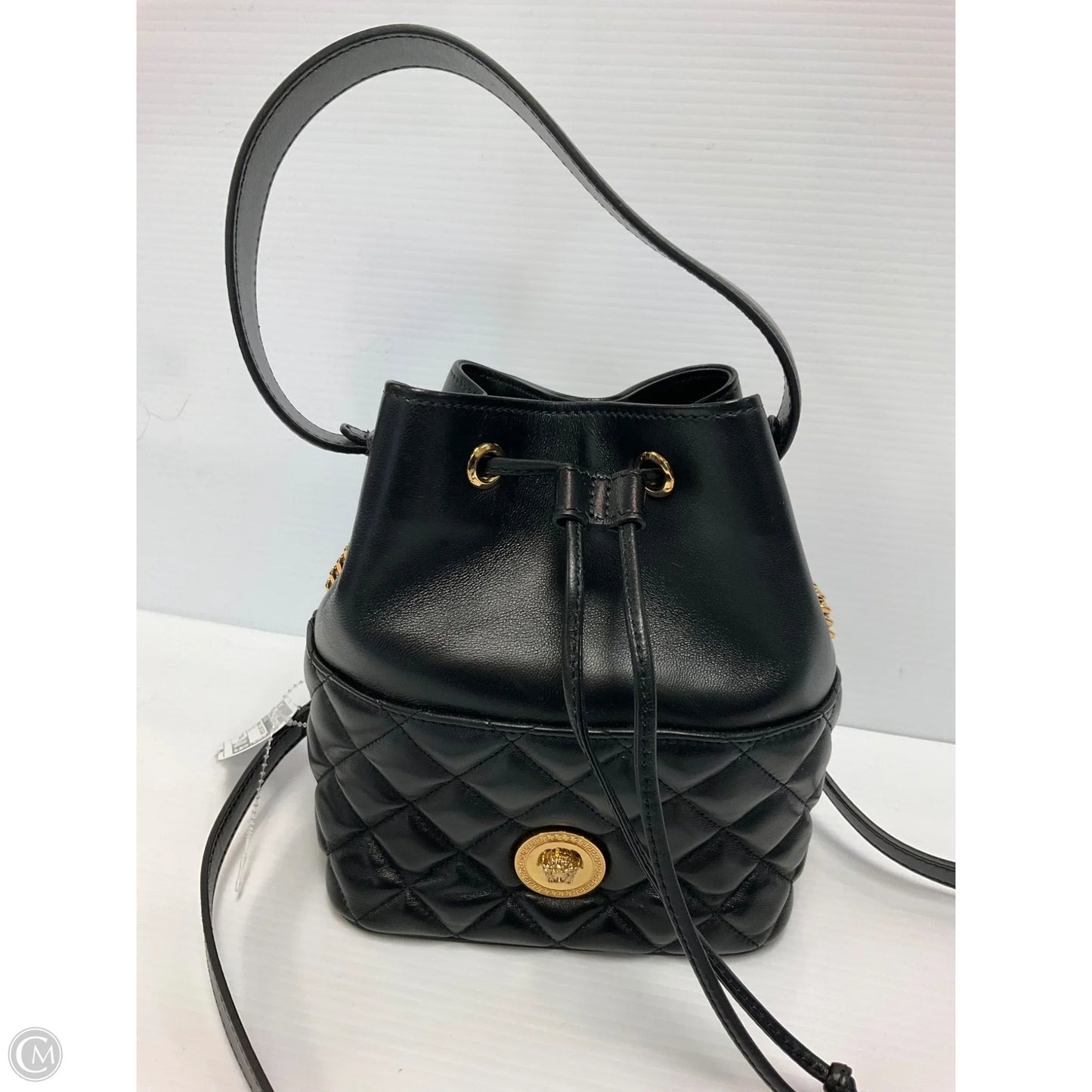 Handbag Luxury Designer By Versace, Size: Small