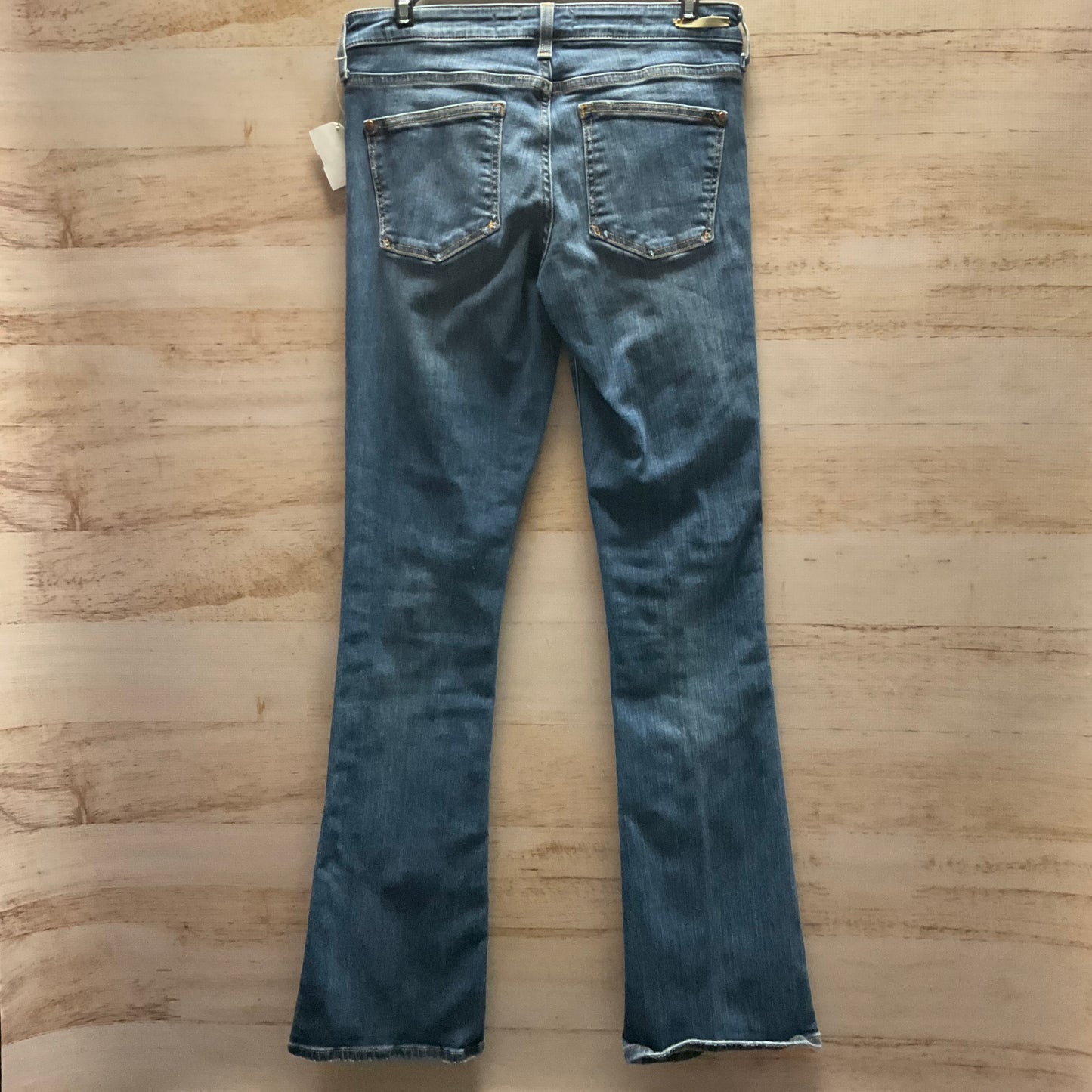 Jeans Straight By Pilcro In Blue Denim, Size: 4