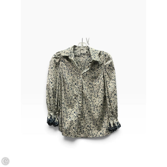 Top Long Sleeve By Tuckernuck In Floral Print, Size: Xs