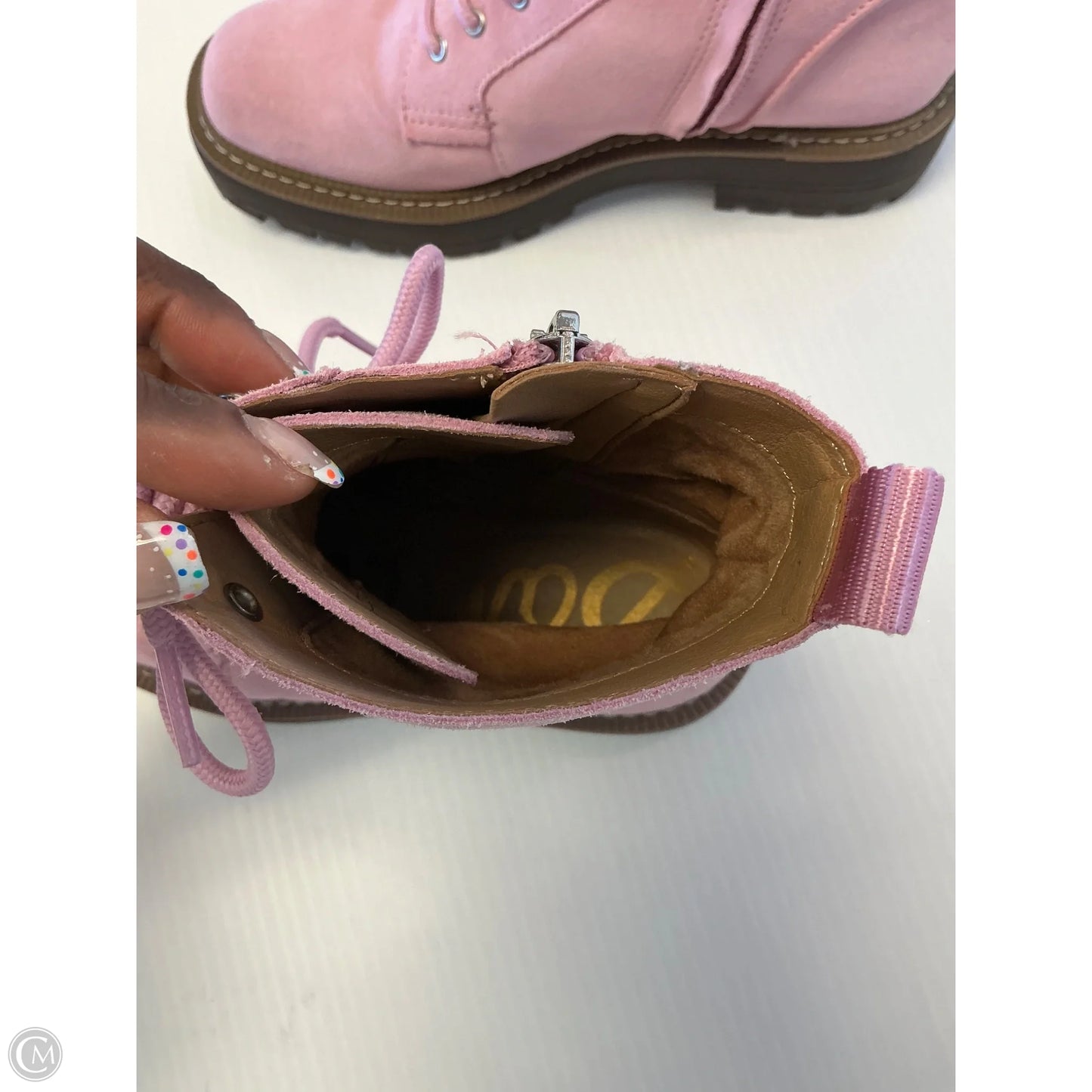 Boots Hiking By Sam Edelman In Pink, Size: 7.5