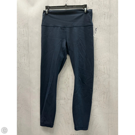 Athletic Leggings By Lululemon In Blue, Size: 8