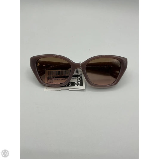 Sunglasses Luxury Designer By Coach, Size: Large