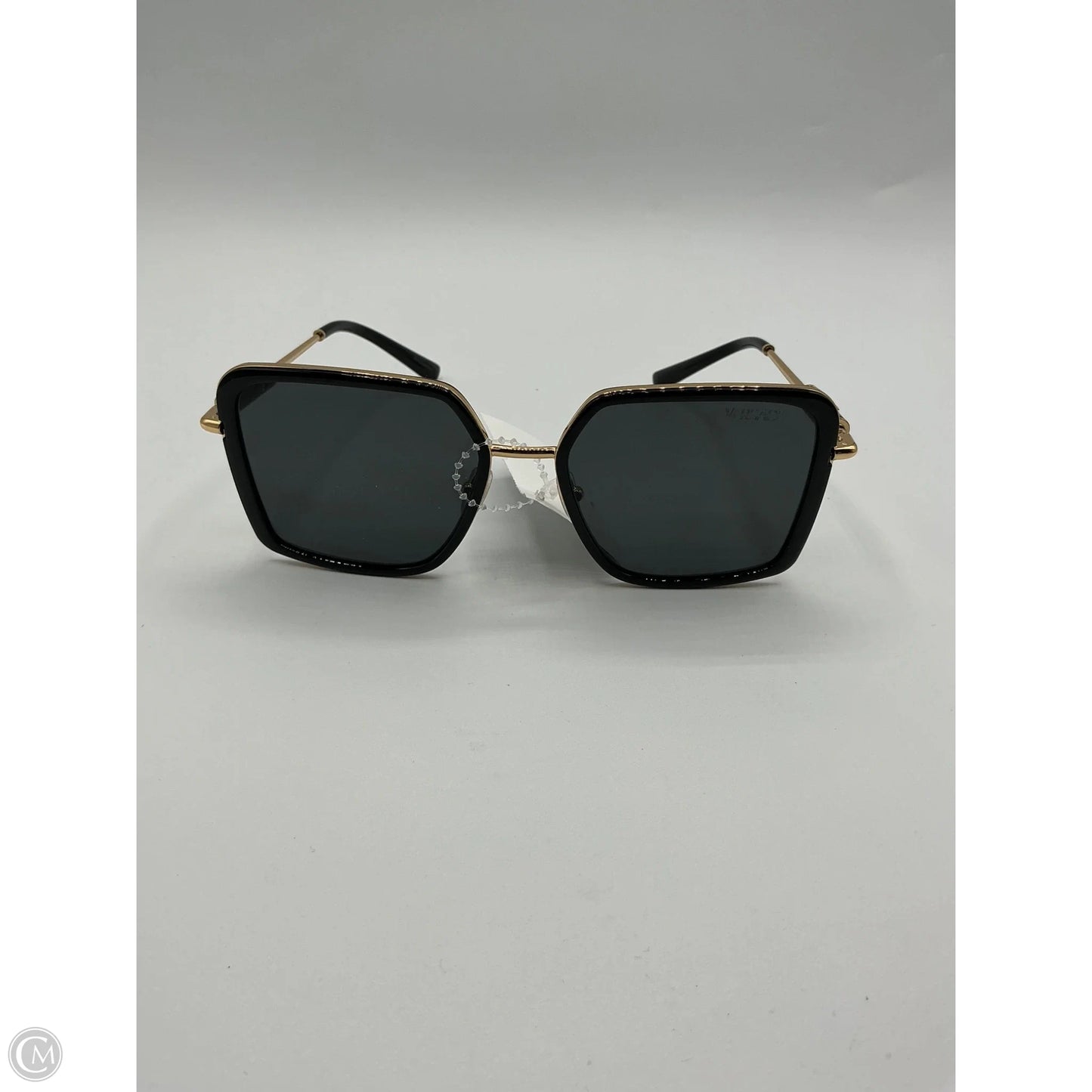 Sunglasses Luxury Designer By Versace, Size: Large