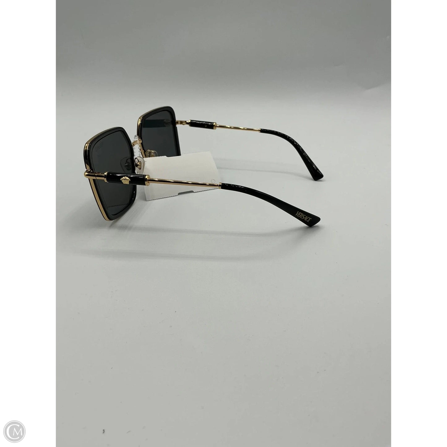Sunglasses Luxury Designer By Versace, Size: Large