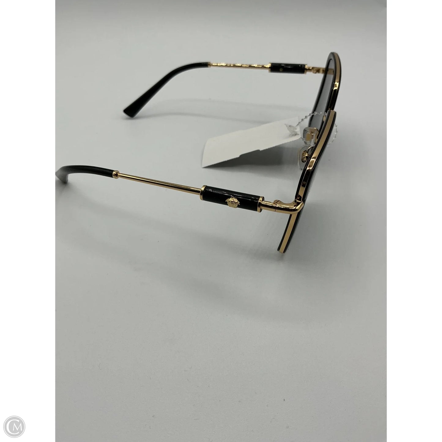 Sunglasses Luxury Designer By Versace, Size: Large